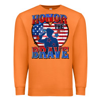 Carrot honor the brave Premium Sweatshirt - Zillion Design Studio