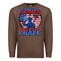Chestnut honor the brave Premium Sweatshirt - Zillion Design Studio