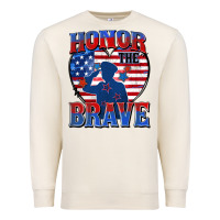 Sandshell honor the brave Premium Sweatshirt - Zillion Design Studio