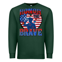 Sports Green honor the brave Premium Sweatshirt - Zillion Design Studio
