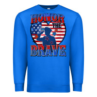 True Royal honor the brave Premium Sweatshirt - Zillion Design Studio