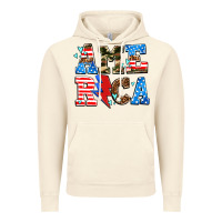Vintage Artic america with heart Vintage Hoodie - AdoDesignShop