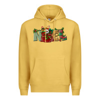 Antique Gold noel Premium Hoodie - BundleAndBundleShop