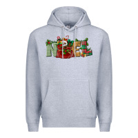 Heather Grey noel Premium Hoodie - BundleAndBundleShop