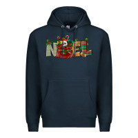 Navy noel Premium Hoodie - BundleAndBundleShop