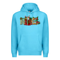Ocean Blue noel Premium Hoodie - BundleAndBundleShop