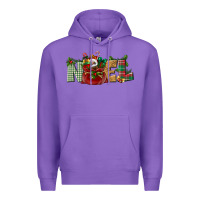 Purple noel Premium Hoodie - BundleAndBundleShop