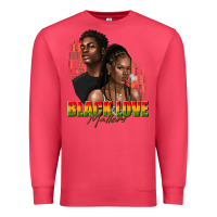 Cardinal afro black love matters Premium Sweatshirt - texasbilliewilder