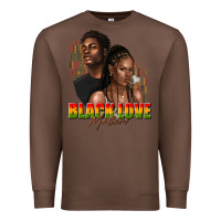 Chestnut afro black love matters Premium Sweatshirt - texasbilliewilder