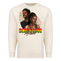 Sandshell afro black love matters Premium Sweatshirt - texasbilliewilder