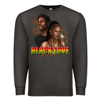 Smoke afro black love matters Premium Sweatshirt - texasbilliewilder