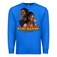 True Royal afro black love matters Premium Sweatshirt - texasbilliewilder