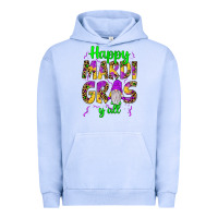 Pigment Grape Ice happy mardi gras y'all gnome Urban Hoodie - JahusDesignShop