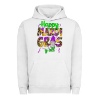 Happy Mardi Gras Y'all Gnome Urban Hoodie | Teevron