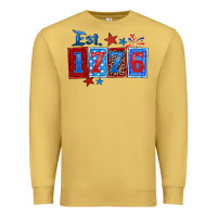 Antique Gold est 1776 Premium Sweatshirt - Zillion Design Studio