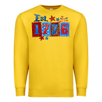 Lemon est 1776 Premium Sweatshirt - Zillion Design Studio