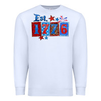White est 1776 Premium Sweatshirt - Zillion Design Studio
