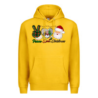 Lemon peace love christmas Premium Hoodie - BundleAndBundleShop