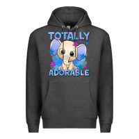 Charcoal Heather totally adorable elephant boy Premium Hoodie - AdoDesignShop