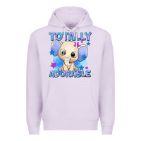 Lilac totally adorable elephant boy Premium Hoodie - AdoDesignShop