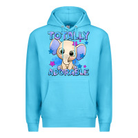 Ocean Blue totally adorable elephant boy Premium Hoodie - AdoDesignShop