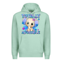 Seafoam totally adorable elephant boy Premium Hoodie - AdoDesignShop