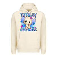 Tofu totally adorable elephant boy Premium Hoodie - AdoDesignShop