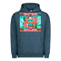 Pigment Midnight Navy teacher floral pencil tumbler Urban Hoodie - BundleAndBundleShop
