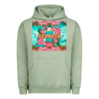Pigment Oil Green teacher floral pencil tumbler Urban Hoodie - BundleAndBundleShop