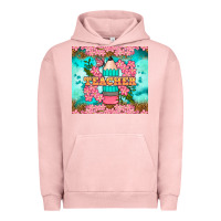 Pigment Salmon teacher floral pencil tumbler Urban Hoodie - BundleAndBundleShop