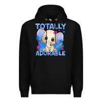 Black totally adorable elephant boy Premium Hoodie - AdoDesignShop