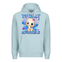 Blue Mist totally adorable elephant boy Premium Hoodie - AdoDesignShop
