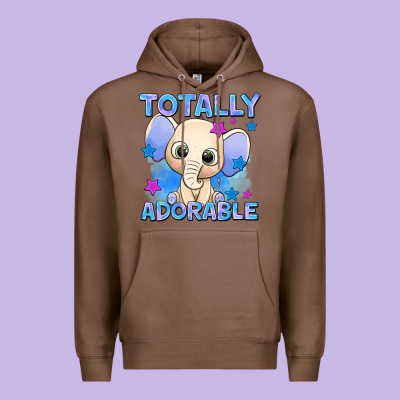 Totally Adorable Elephant Boy Premium Hoodie Designed By Adodesignshop