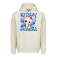 Oatmeal Heather totally adorable elephant boy Premium Hoodie - AdoDesignShop