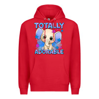 Red totally adorable elephant boy Premium Hoodie - AdoDesignShop