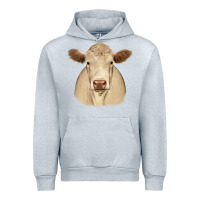 Heather Grey charolais Urban Hoodie - JahusDesignShop
