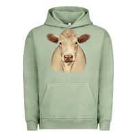 Pigment Oil Green charolais Urban Hoodie - JahusDesignShop