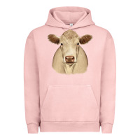 Pigment Salmon charolais Urban Hoodie - JahusDesignShop