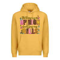 Mustard the thing is your opinion dont pay my bills Premium Hoodie - AdoDesignShop