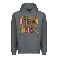 Rock the thing is your opinion dont pay my bills Premium Hoodie - AdoDesignShop
