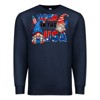 Navy born in the usa Premium Sweatshirt - Zillion Design Studio