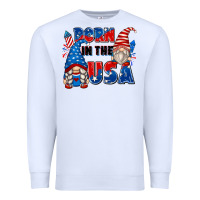 White born in the usa Premium Sweatshirt - Zillion Design Studio
