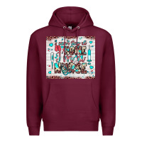 Burgundy i can’t stay at home i’m a nurse Premium Hoodie - JahusDesignShop
