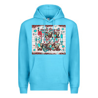Ocean Blue i can’t stay at home i’m a nurse Premium Hoodie - JahusDesignShop