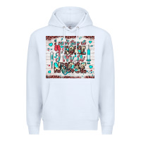 White i can’t stay at home i’m a nurse Premium Hoodie - JahusDesignShop
