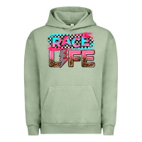 Pigment Oil Green race life Urban Hoodie - AdoDesignShop