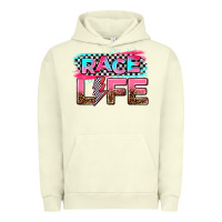 Pigment Pistachio race life Urban Hoodie - AdoDesignShop