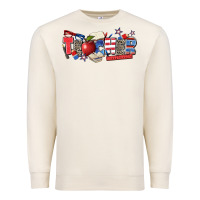 Sandshell American teacher Premium Sweatshirt - Zillion Design Studio