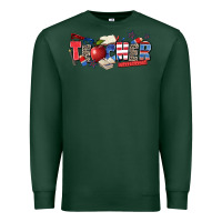 Sports Green American teacher Premium Sweatshirt - Zillion Design Studio