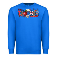 True Royal American teacher Premium Sweatshirt - Zillion Design Studio
